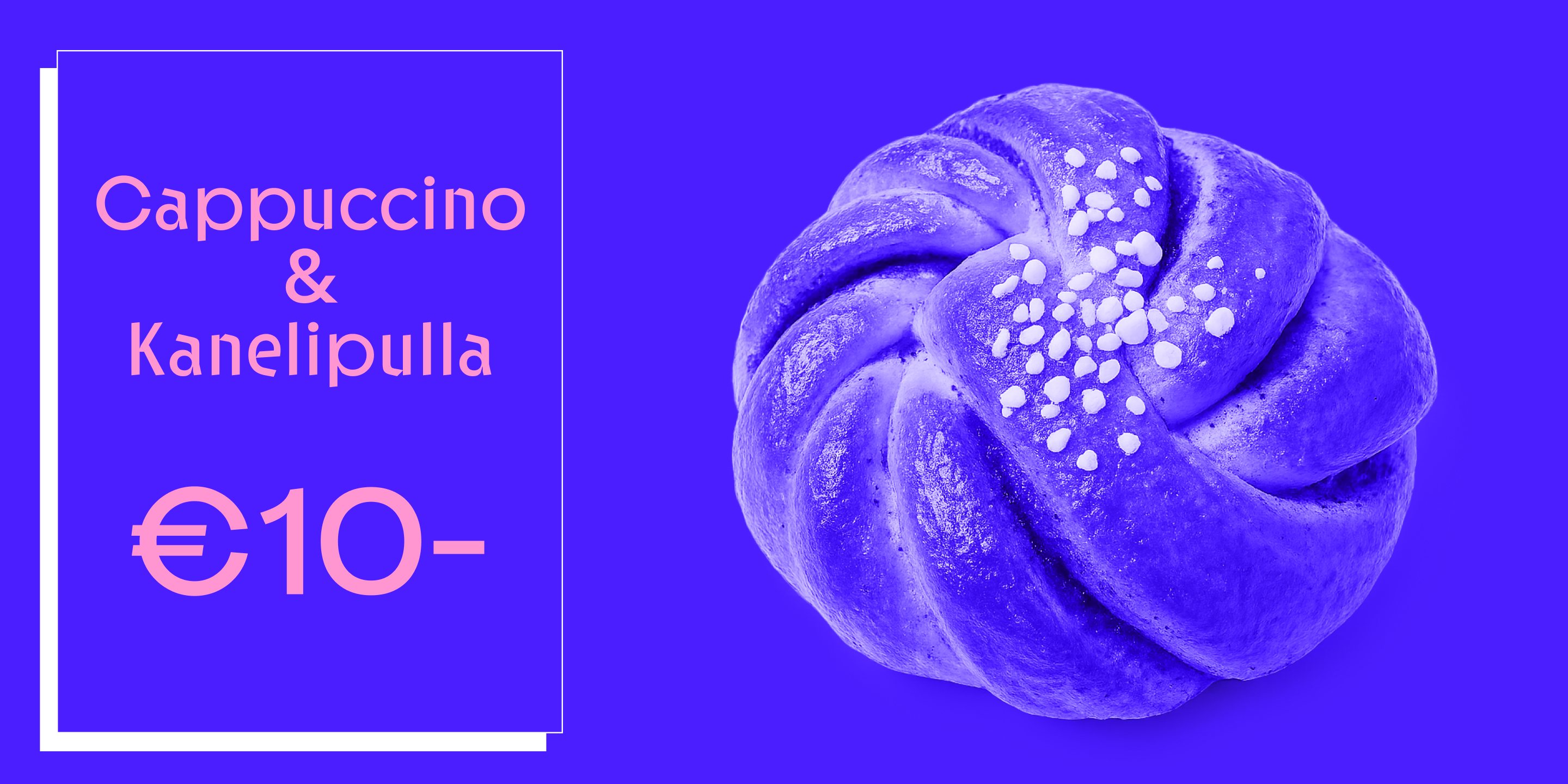 Cappuccino & Kanelipulla poster